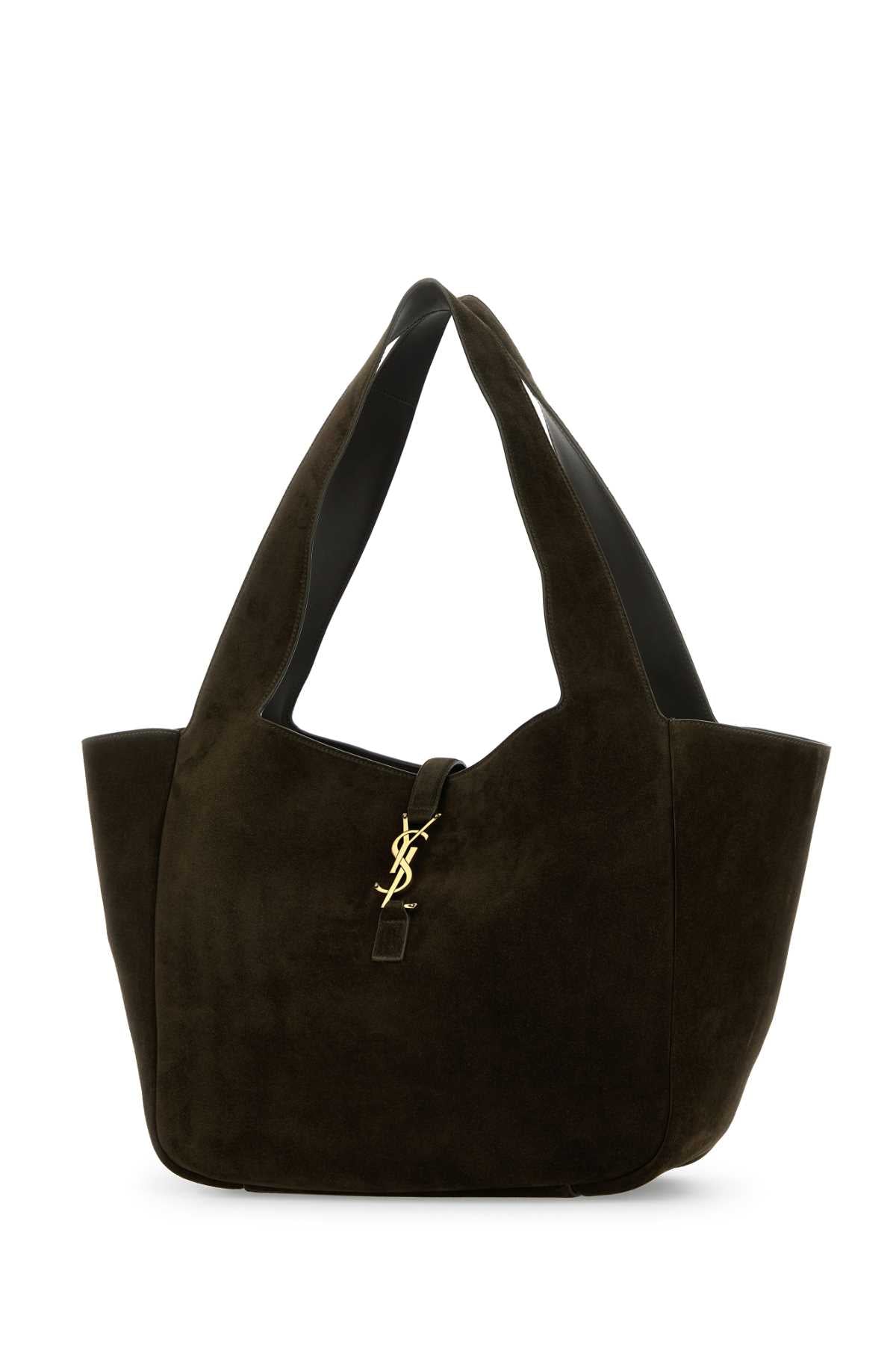 SAINT LAURENT YSL BO BEA M CABAS For Women Exterior: 100% Calf Finishing: Antiqued golden metal