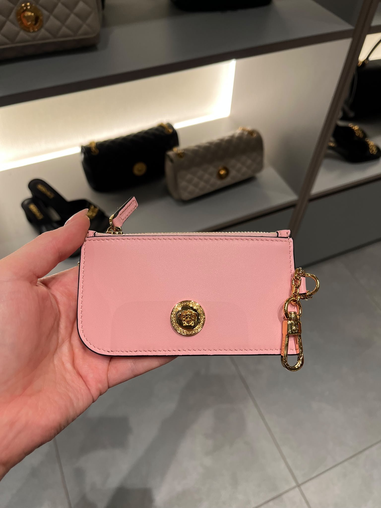 La Medusa Zip Card Case