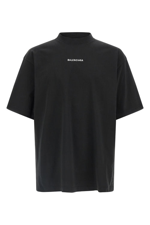 BALENCIAGA 'New Balenciaga Back' T-shirt For Men 100% cotton