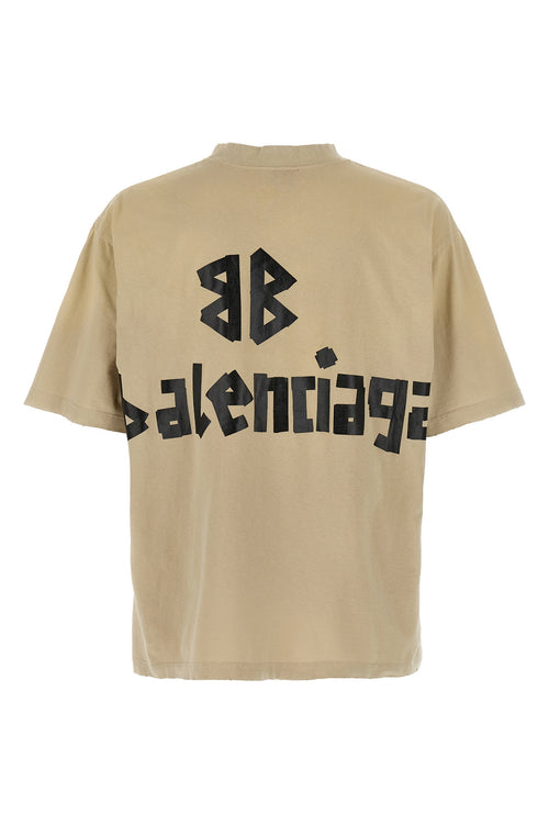 BALENCIAGA 'Tape Type' T-shirt For Men 100% cotton