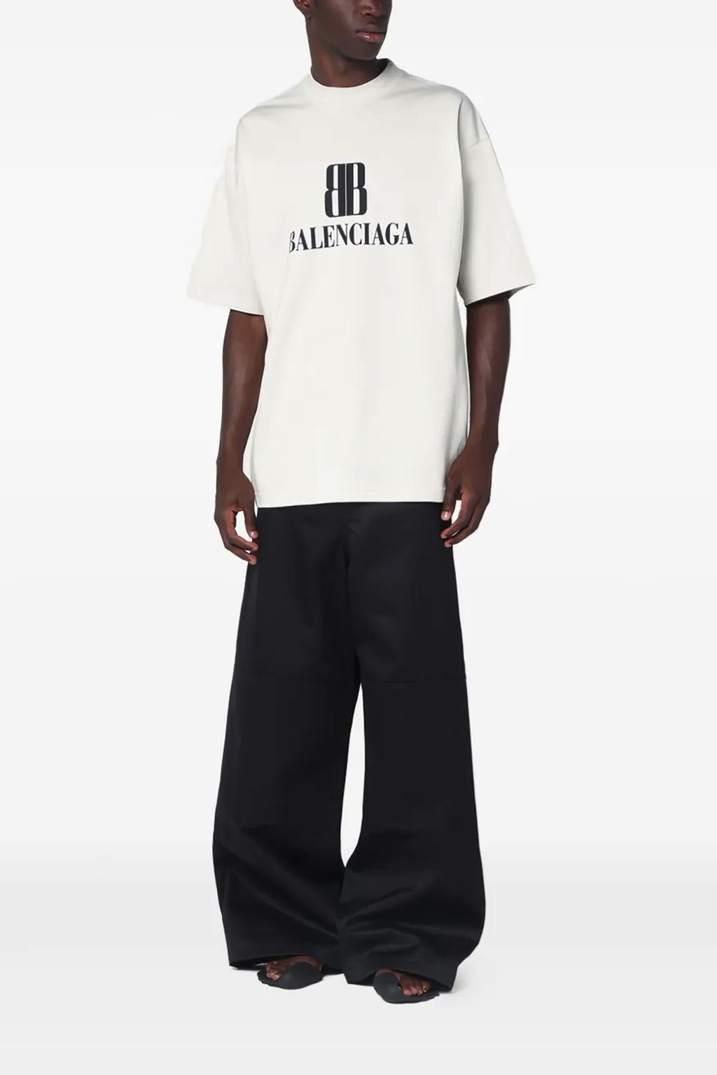 BALENCIAGA 'Nano BB' T-shirt For Men 100% cotton