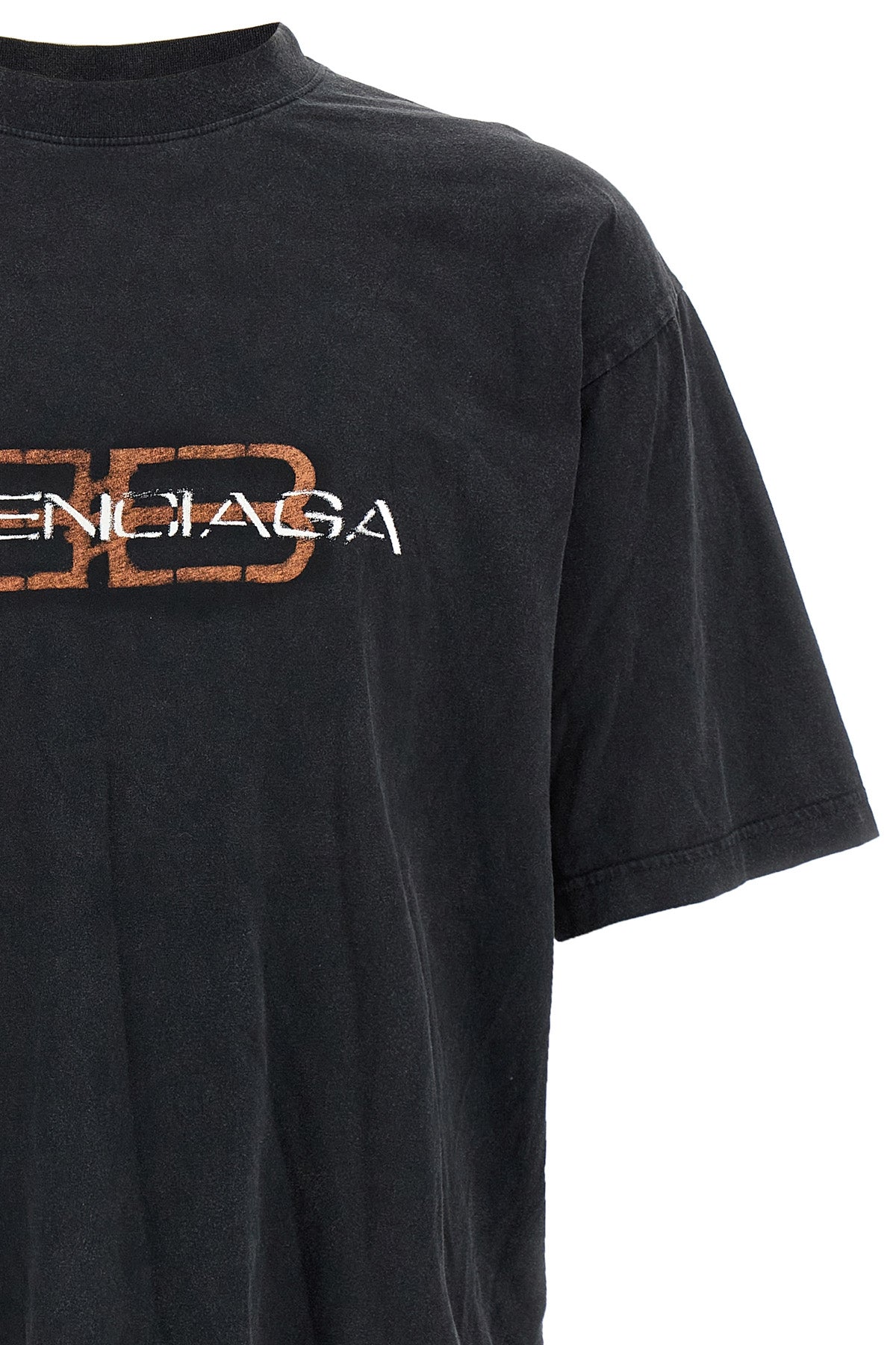 balenciaga Logo print T-shirt