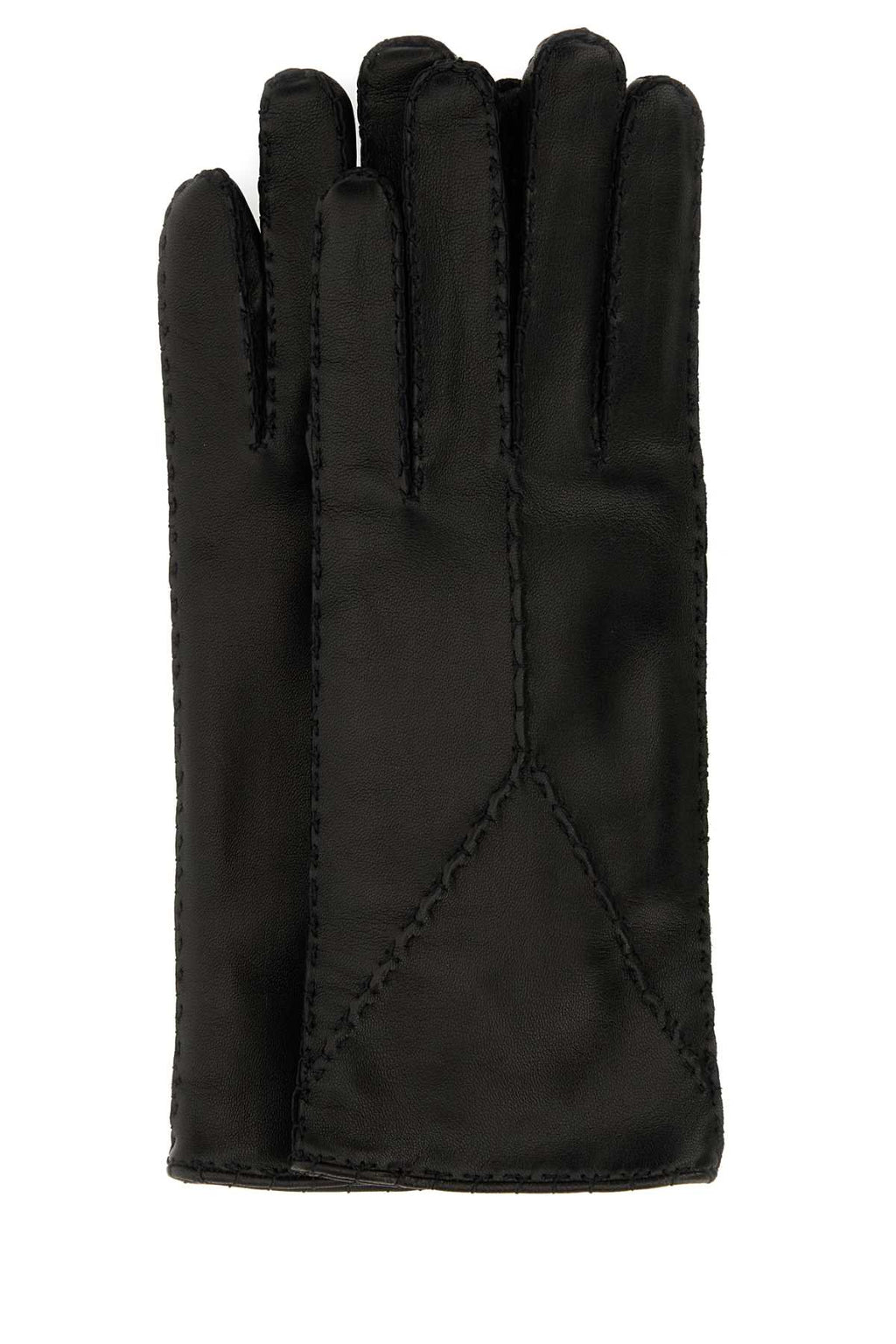 SAINT LAURENT GUANTI For Women Exterior: 100% Lamb leather Lining: 100% Silk