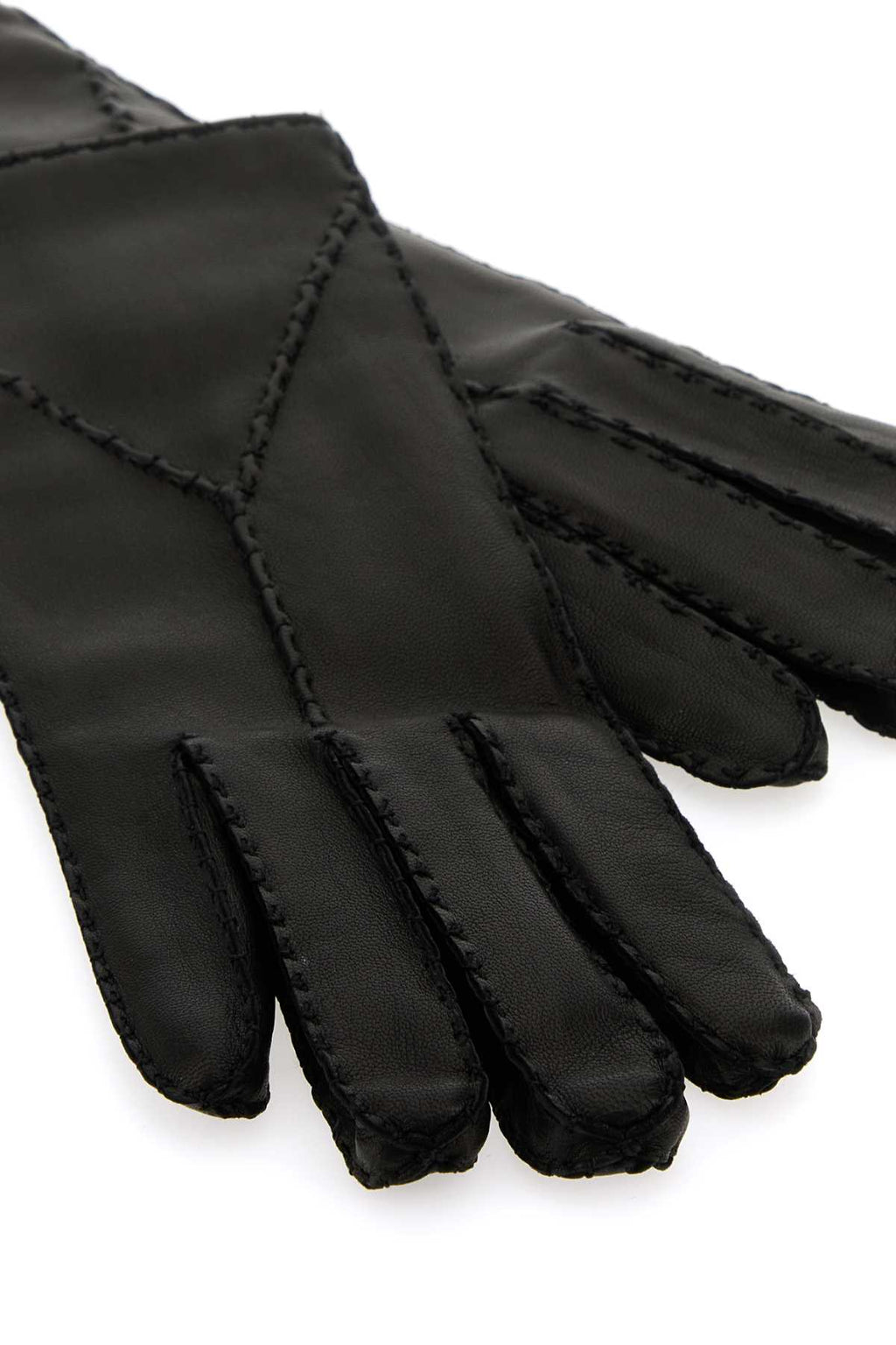 SAINT LAURENT GUANTI For Women Exterior: 100% Lamb leather Lining: 100% Silk