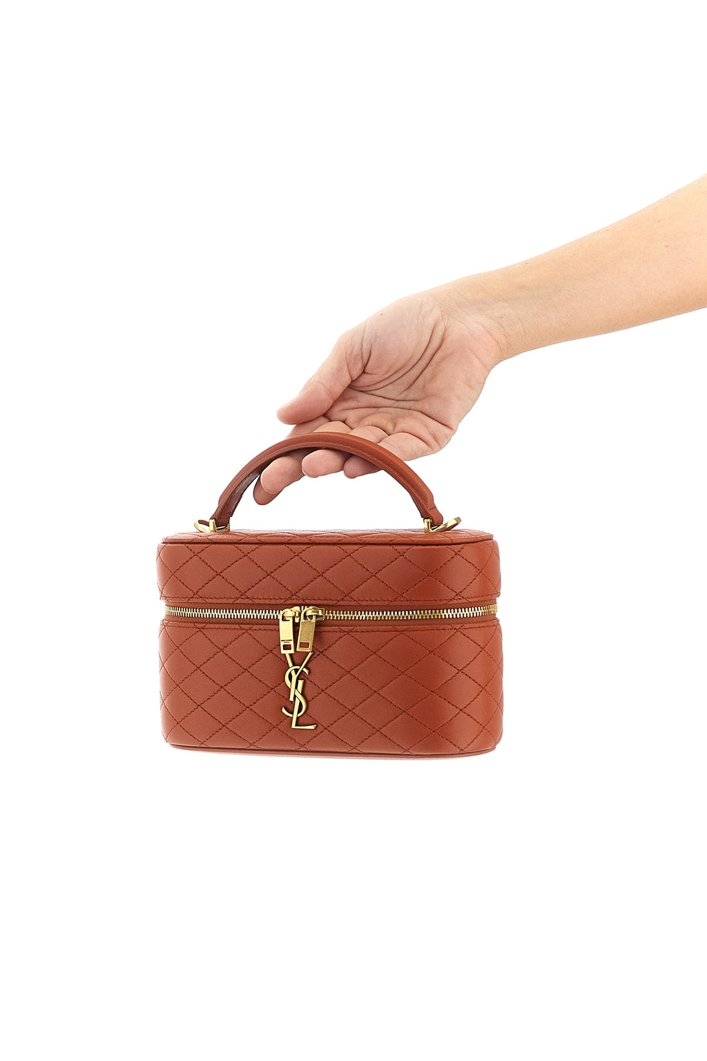 SAINT LAURENT 'Gaby Vanity' handbag For Women 100% lamb leather (Ovis Aries)
