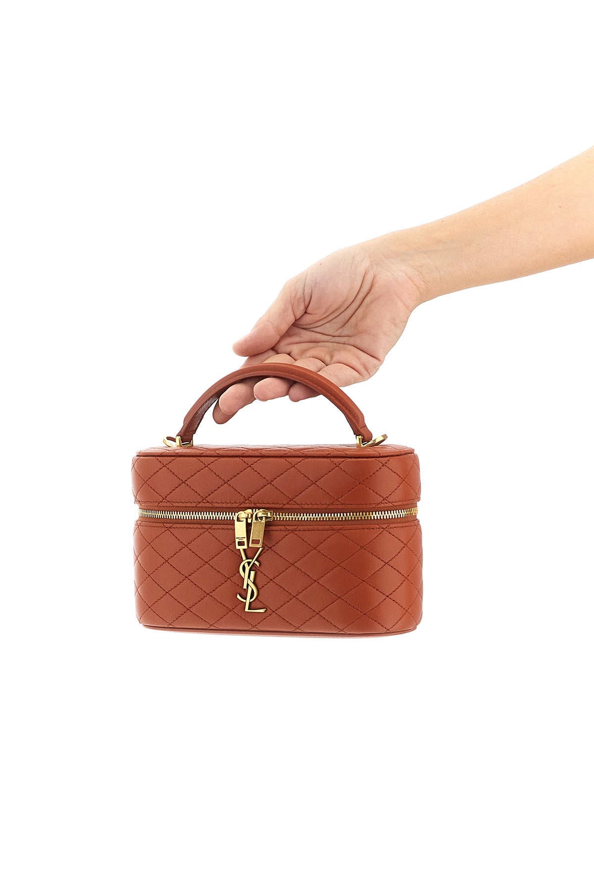 SAINT LAURENT 'Gaby Vanity' handbag For Women 100% lamb leather (Ovis Aries)