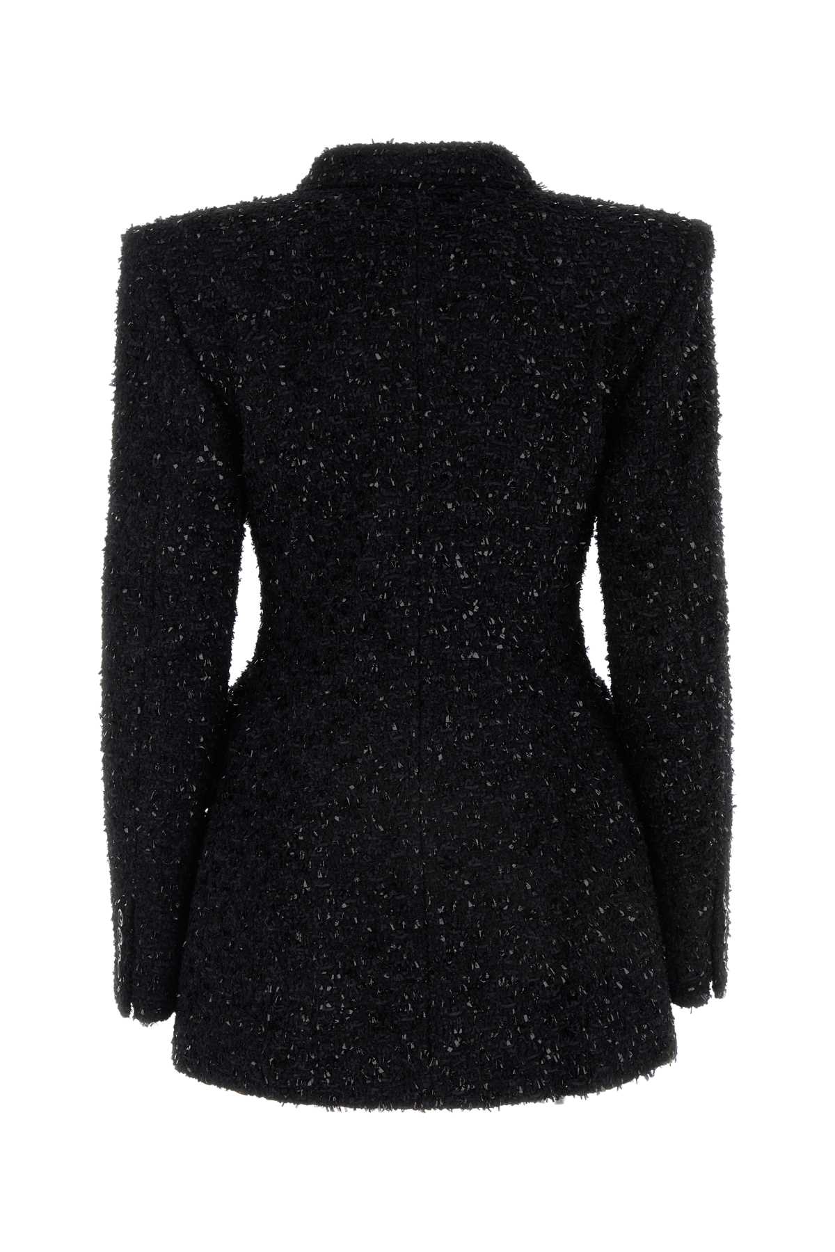 BALENCIAGA GIACCA For Women Exterior: 54% Wool 39% Nylon 7% Polyester Lining: 100% Cupro