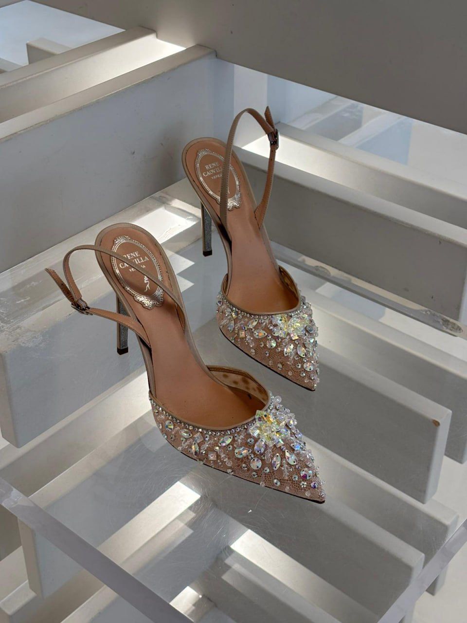 Chandelier Slingback Pumps
