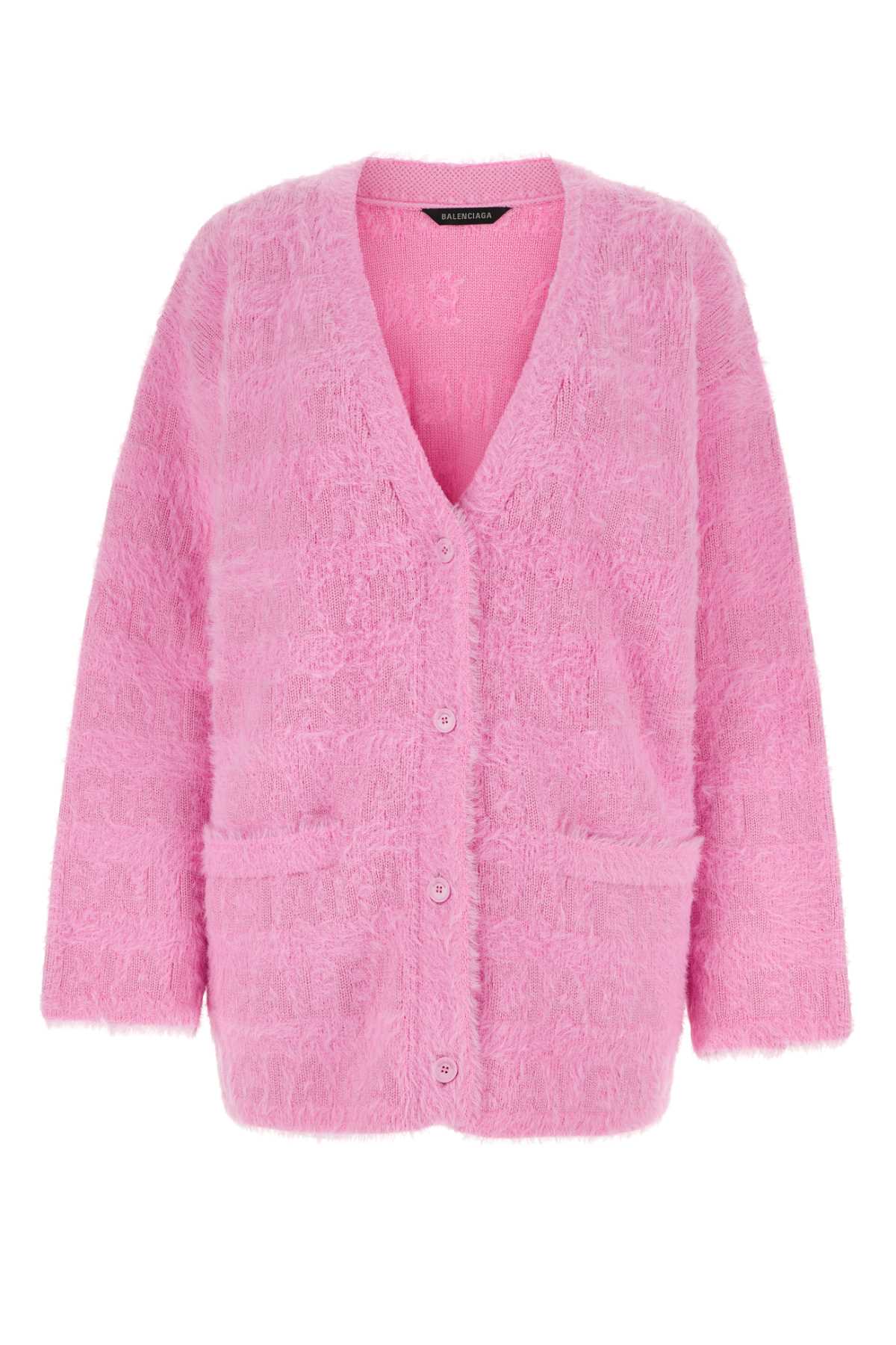 BALENCIAGA MAGLIA For Women Exterior: 68% Wool 31% Nylon 1% Elastane