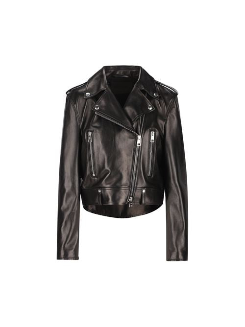 Giacca realizzata in pelle