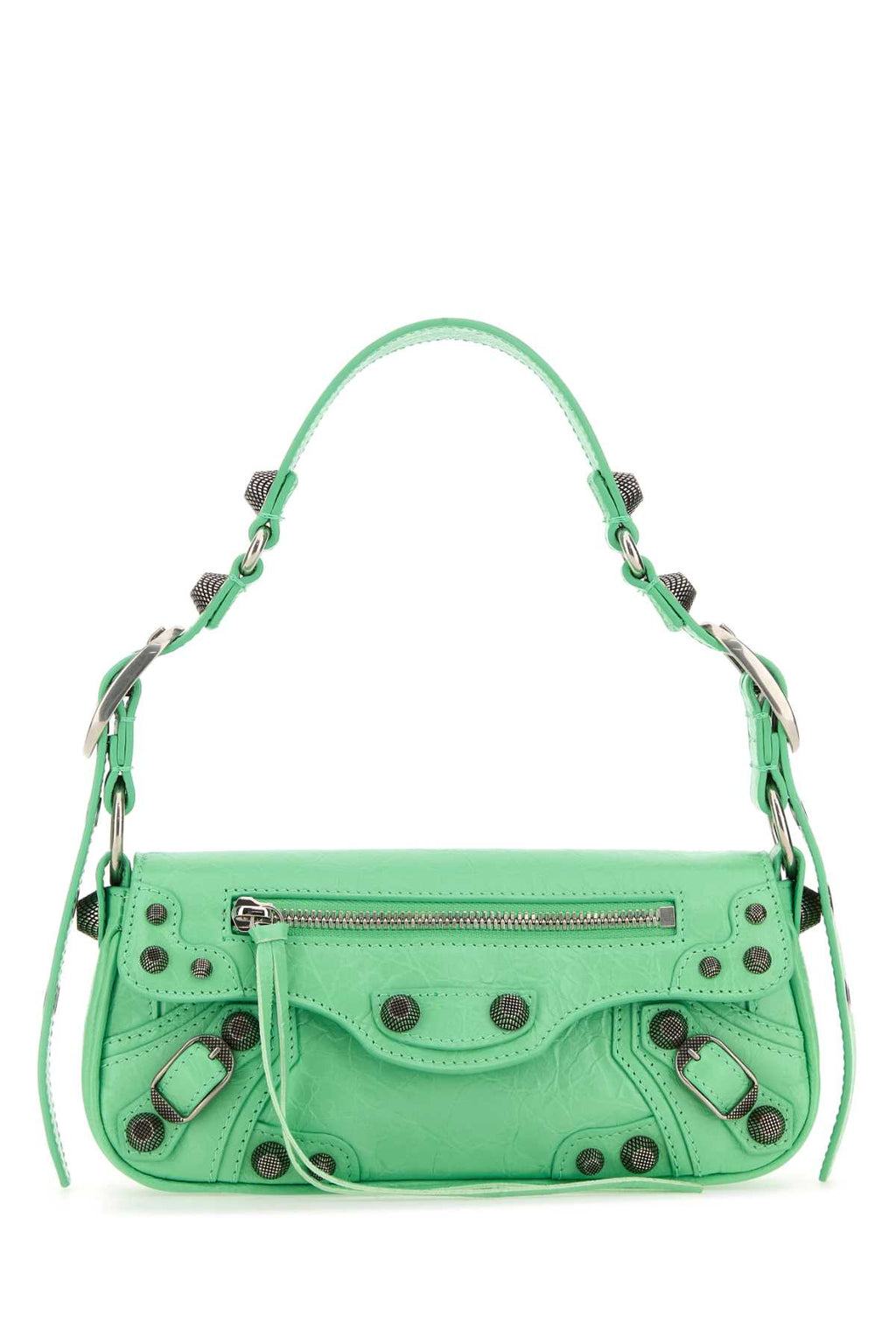 BALENCIAGA BORSA For Women Exterior: 100% Lamb Lining: 100% Fabric Finishing: Antiqued silver metal
