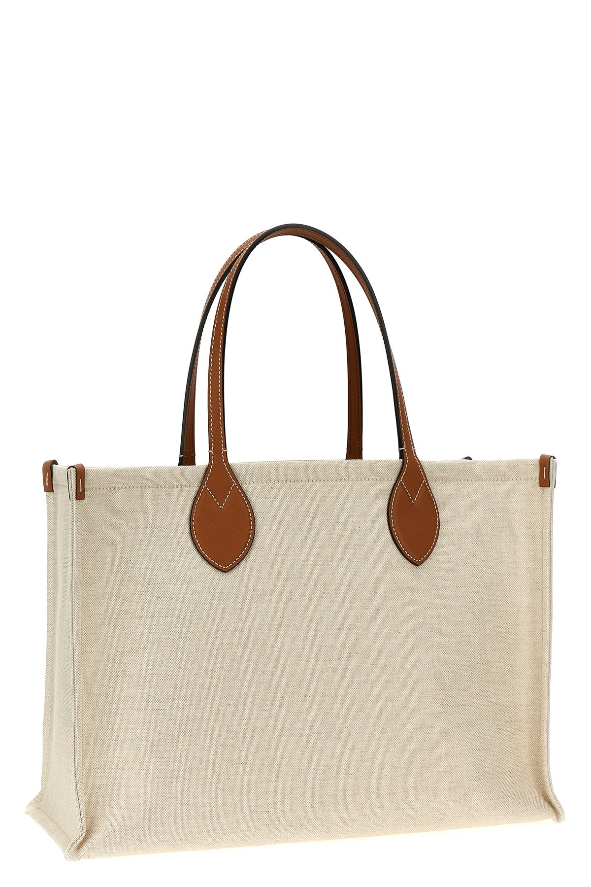 GUCCI Logo shopping bag For Women 59% polyurethane 24% cotton 17% linen
