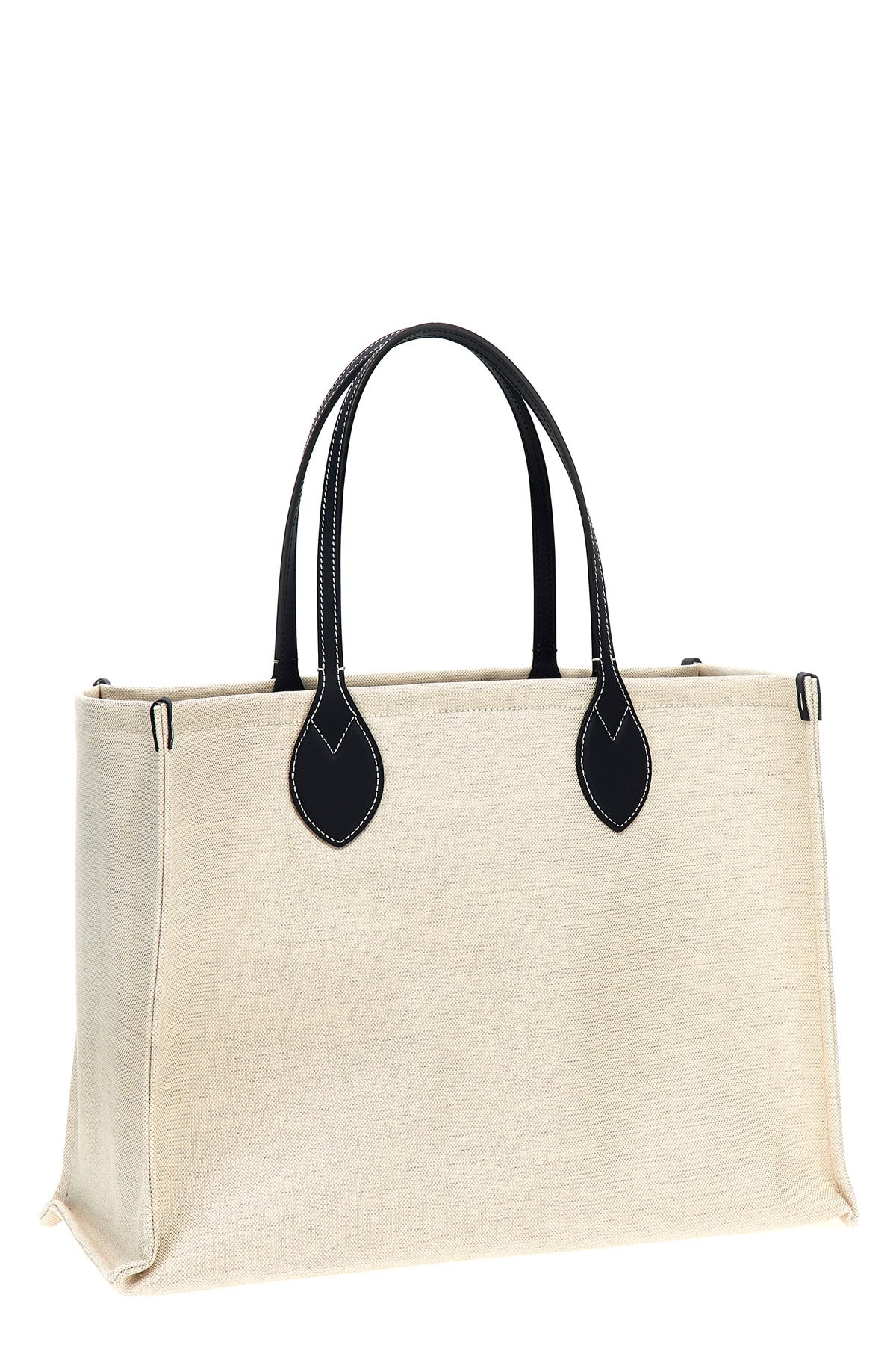 GUCCI Medium 'Gucci' shopping bag For Women 59% polyurethane 24% cotton 17% linen