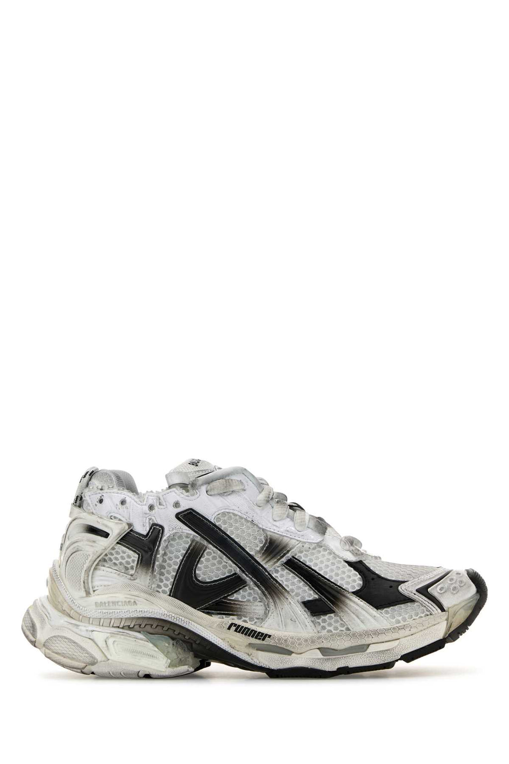BALENCIAGA RUNNER For Women Exterior: 100% Fabric 100% Nylon 100% Rubber Interior: 100% Fabric Sole: Rubber