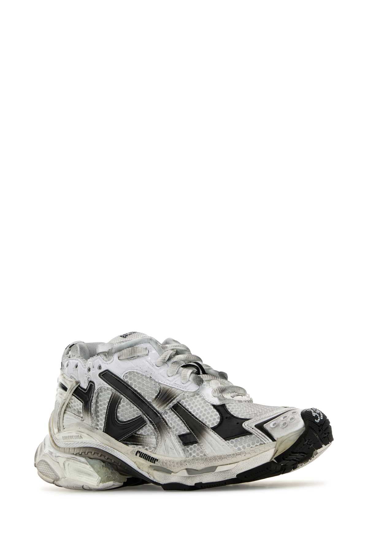 BALENCIAGA RUNNER For Women Exterior: 100% Fabric 100% Nylon 100% Rubber Interior: 100% Fabric Sole: Rubber