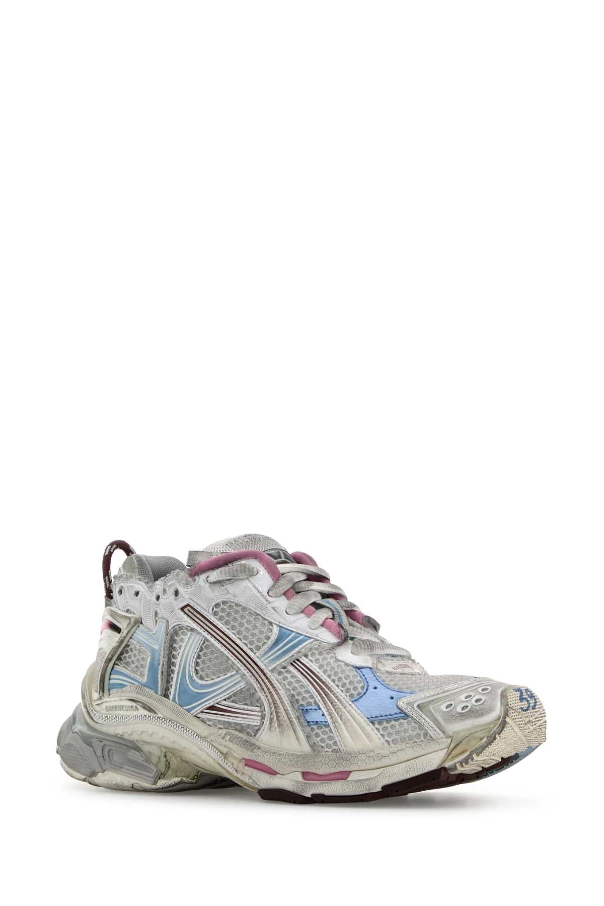 BALENCIAGA RUNNER For Women Exterior: 100% Fabric 100% Nylon 100% Rubber Interior: 100% Fabric Sole: Rubber