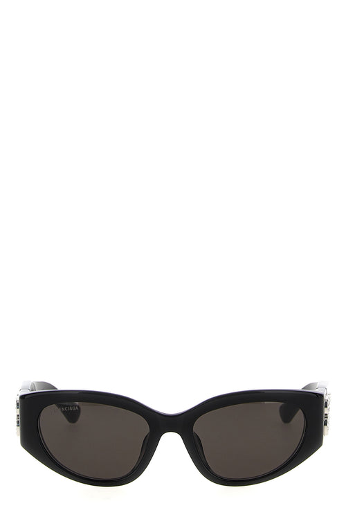 BALENCIAGA 'Bossy Round AF' Sunglasses For Women 100% acetate