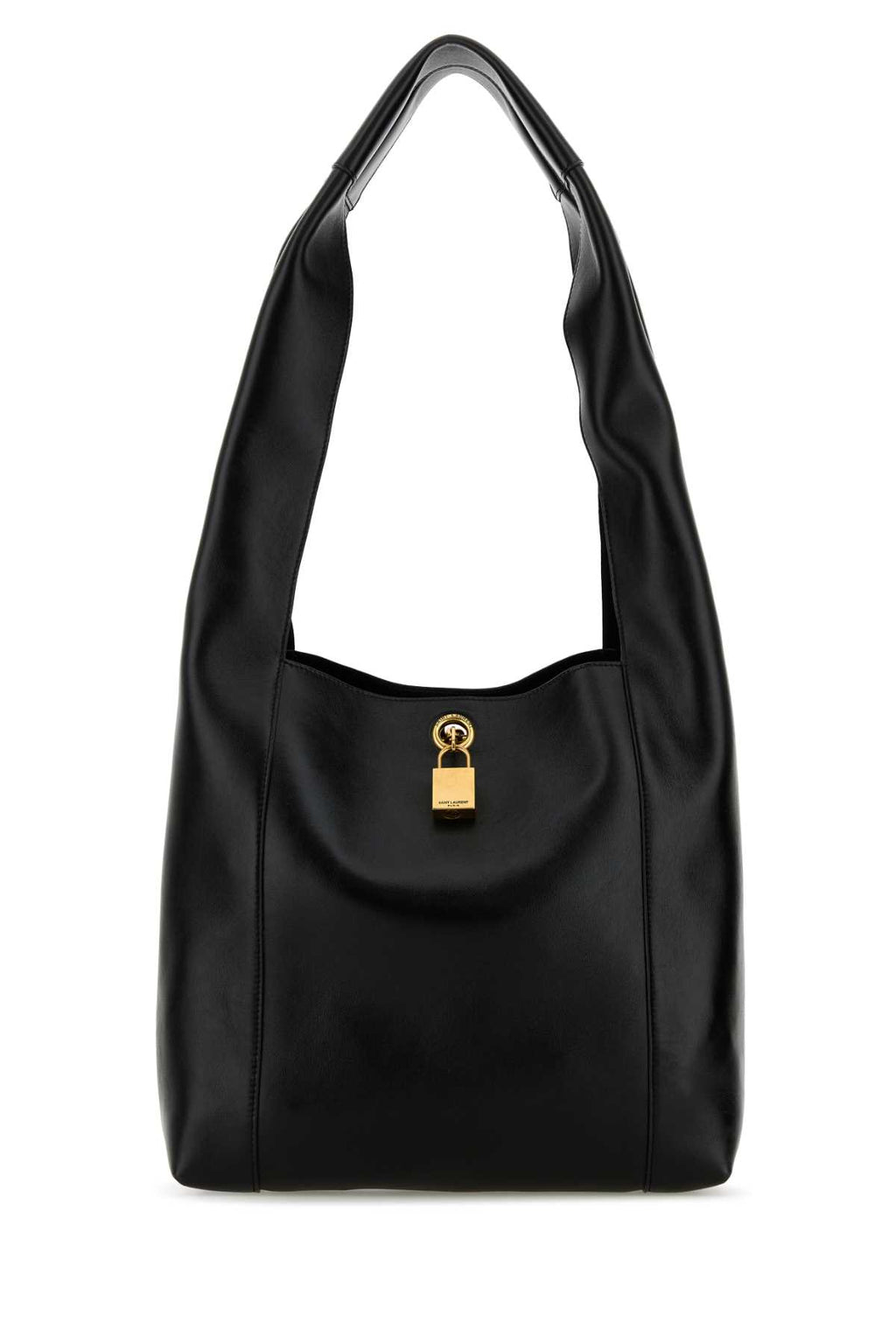 SAINT LAURENT YSL BO TANGER SH.BAG For Women Exterior: 100% Calf Lining: 100% Suede Finishing: Golden metal