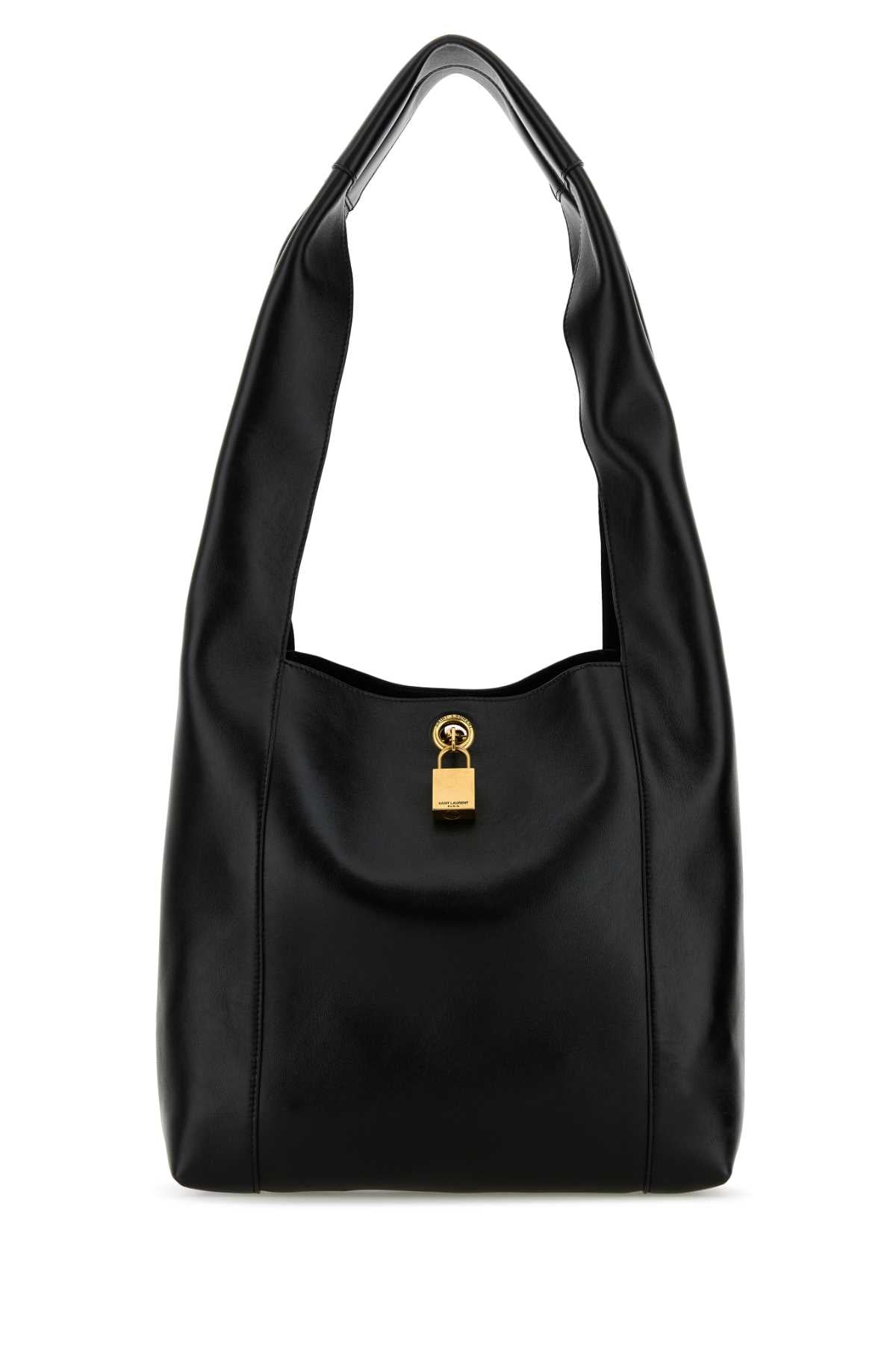 SAINT LAURENT YSL BO TANGER SH.BAG For Women Exterior: 100% Calf Lining: 100% Suede Finishing: Golden metal