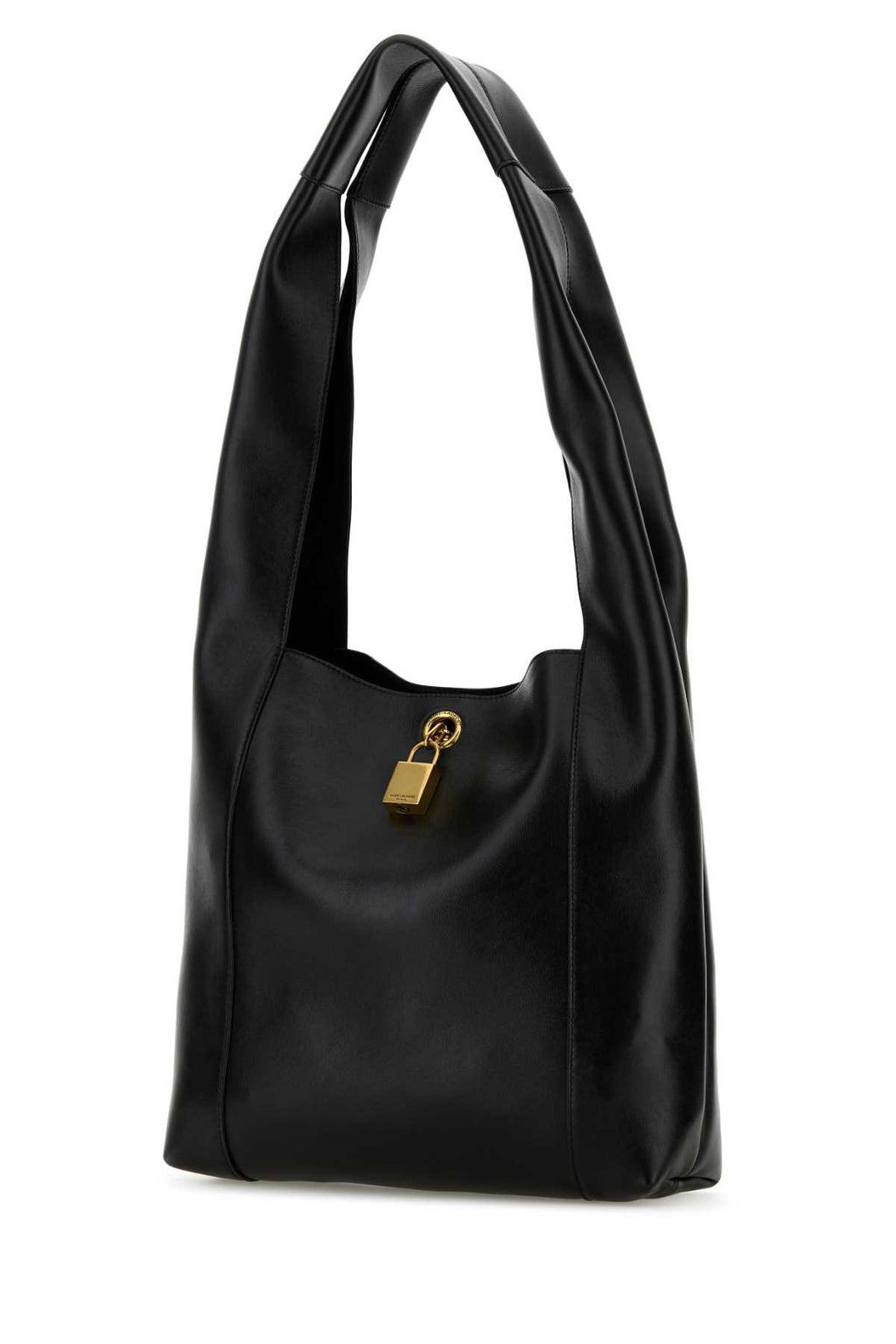 SAINT LAURENT YSL BO TANGER SH.BAG For Women Exterior: 100% Calf Lining: 100% Suede Finishing: Golden metal