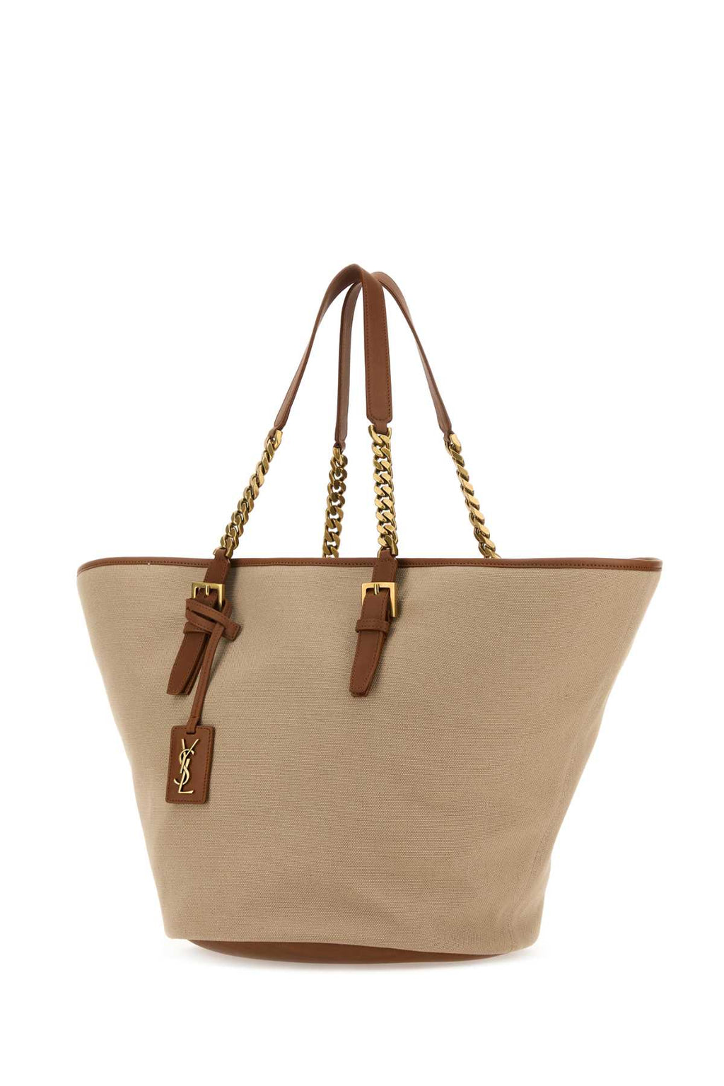 SAINT LAURENT YSL BO LAUREN PANIER W_NEW SEN For Women Exterior: 100% Fabric 100% Leather Finishing: Antiqued golden metal