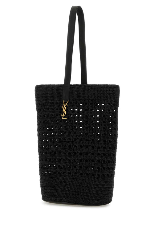 SAINT LAURENT BORSA For Women Exterior: 100% Fabric 100% Leather Finishing: Antiqued golden metal