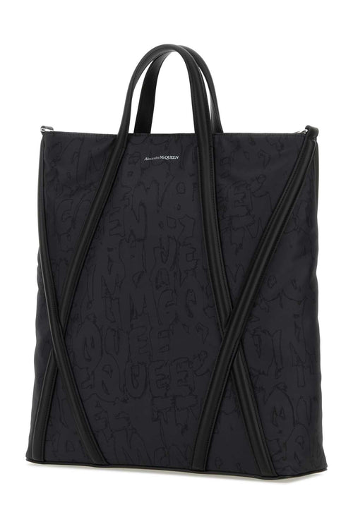 ALEXANDER MCQUEEN BORSA For Men Exterior: 100% Nylon 100% Leather Lining: 100% Nylon Finishing: Silver metal
