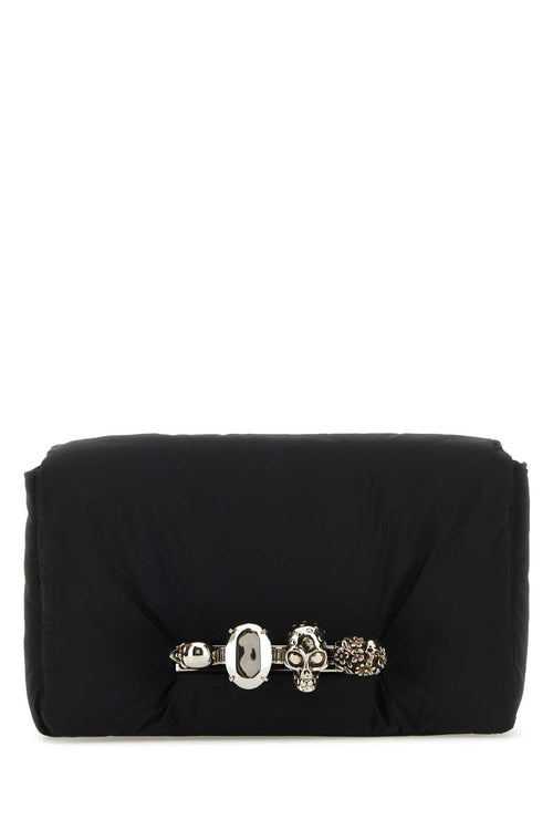 ALEXANDER MCQUEEN BORSA For Men Exterior: 100% Nylon Lining: 100% Leather Finishing: Silver metal
