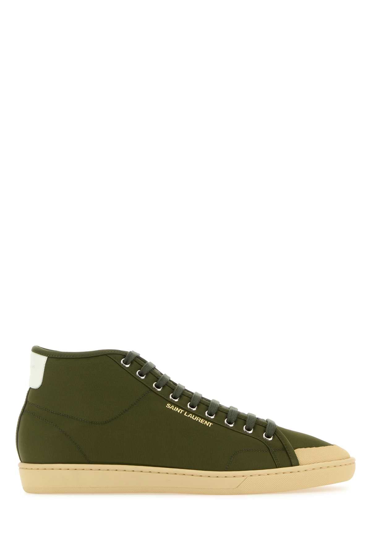 SAINT LAURENT SLIPPERS For Men Exterior: 100% Nylon Interior: 100% Fabric Sole: Rubber