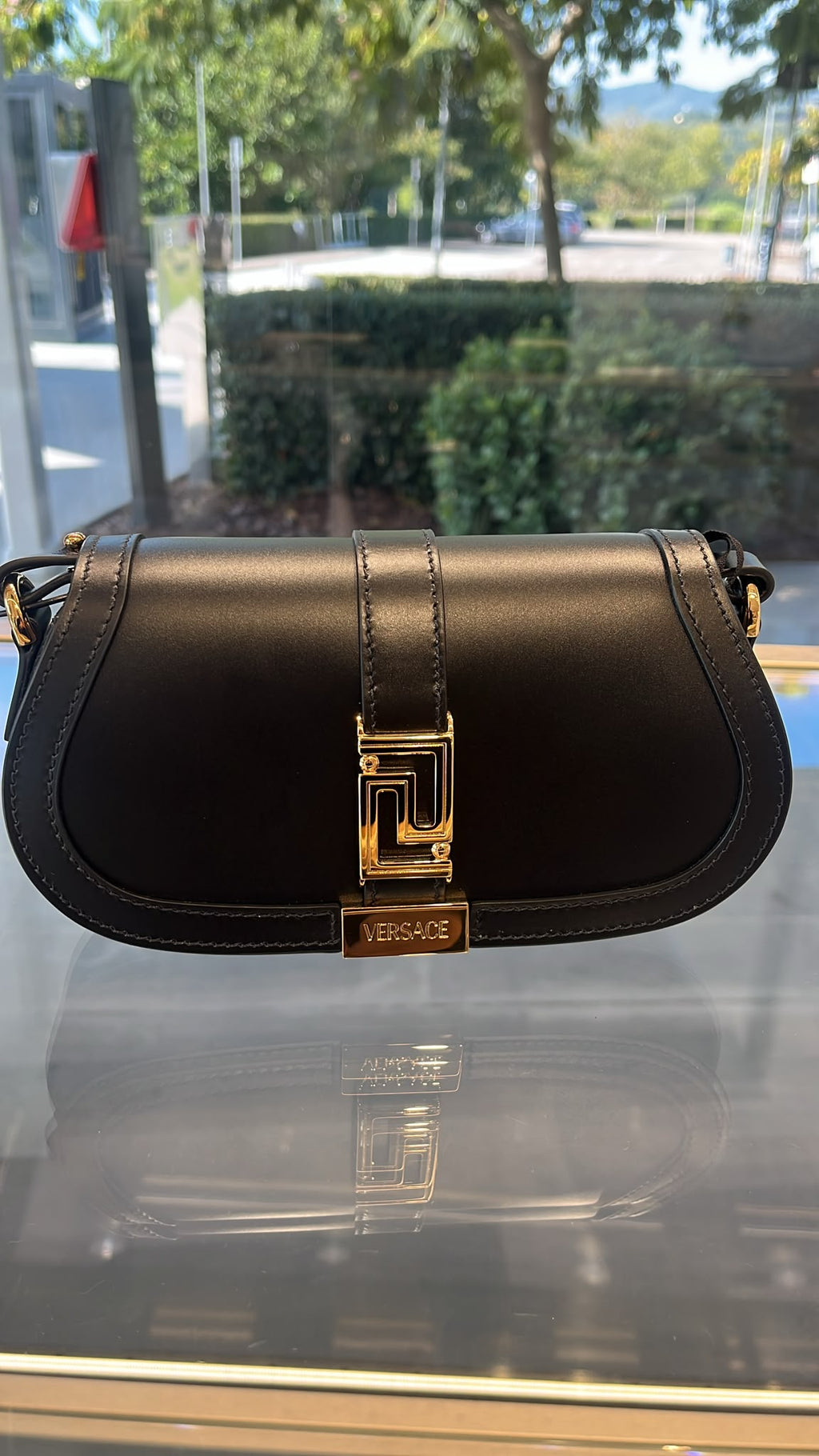 Greca Goddess Small Shoulder Bag