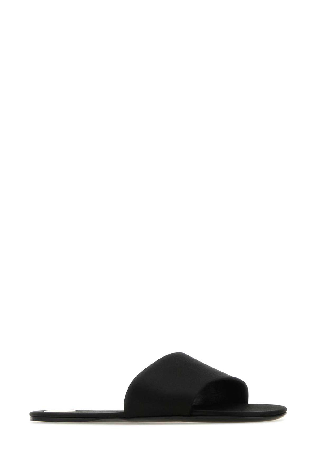 SAINT LAURENT SLIPPERS For Women Exterior: 72% Viscose 28% Silk Interior: 72% Viscose 28% Silk Sole: Leather