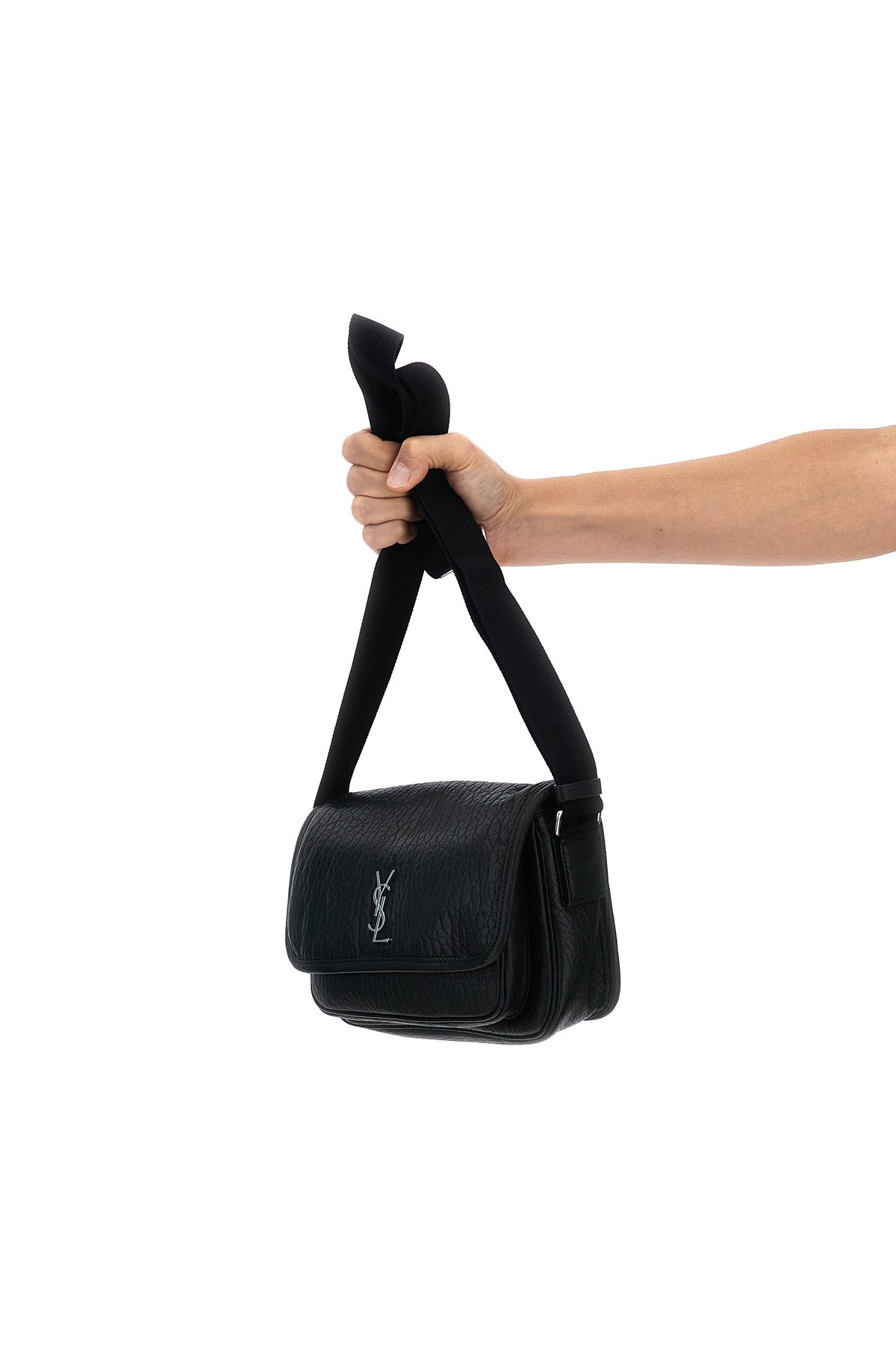 SAINT LAURENT 'Messenger Small Niki' crossbody bag For Men 100% lamb leather