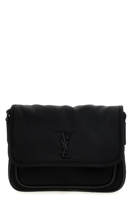 SAINT LAURENT 'Messenger Niki' crossbody bag For Men 90% polyamide, 10% brass