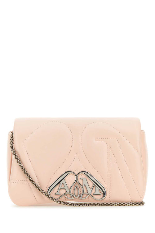 ALEXANDER MCQUEEN BORSA For Women Exterior: 100% Lamb Lining: 100% Pelle Finishing: Metallo argentato