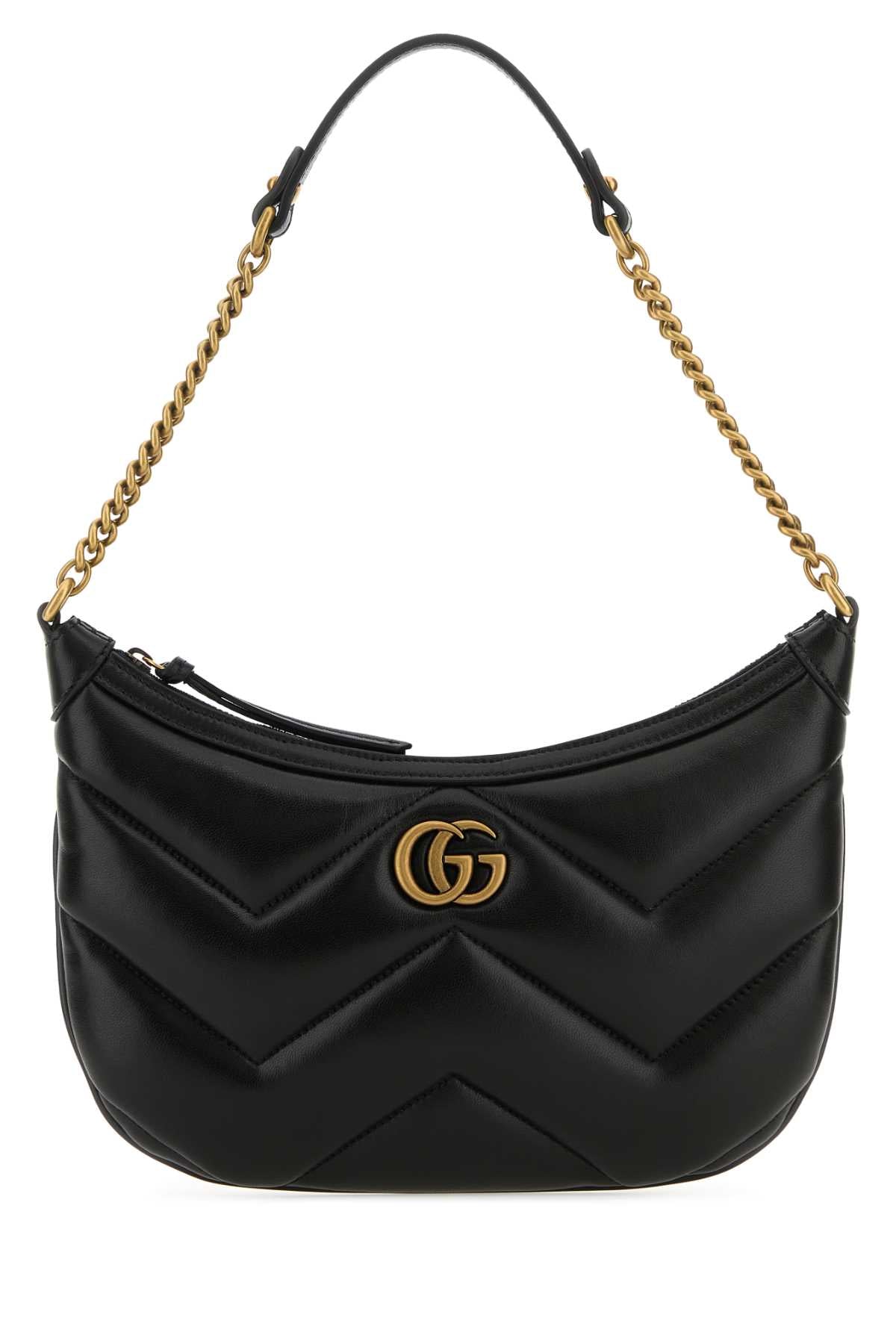 GUCCI BORSA For Women Exterior: 100% Leather Interior: 100% Fabric Finishing: Antiqued golden metal