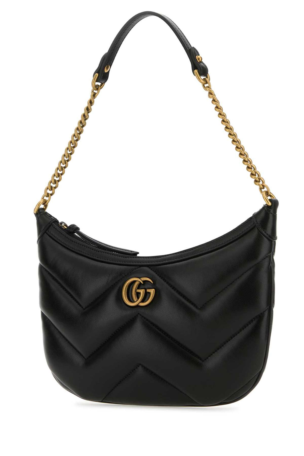 GUCCI BORSA For Women Exterior: 100% Leather Interior: 100% Fabric Finishing: Antiqued golden metal
