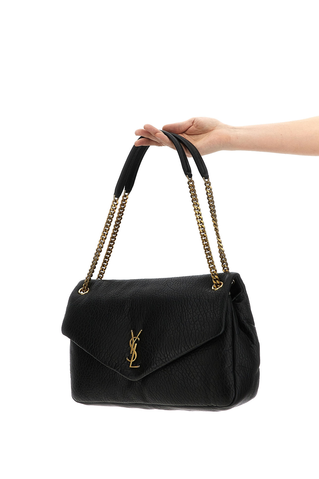 SAINT LAURENT 'Calypso' large shoulder bag For Women 100% leather