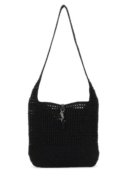 SAINT LAURENT BORSA For Men Exterior: 100% Raffia Finishing: Antiqued golden metal