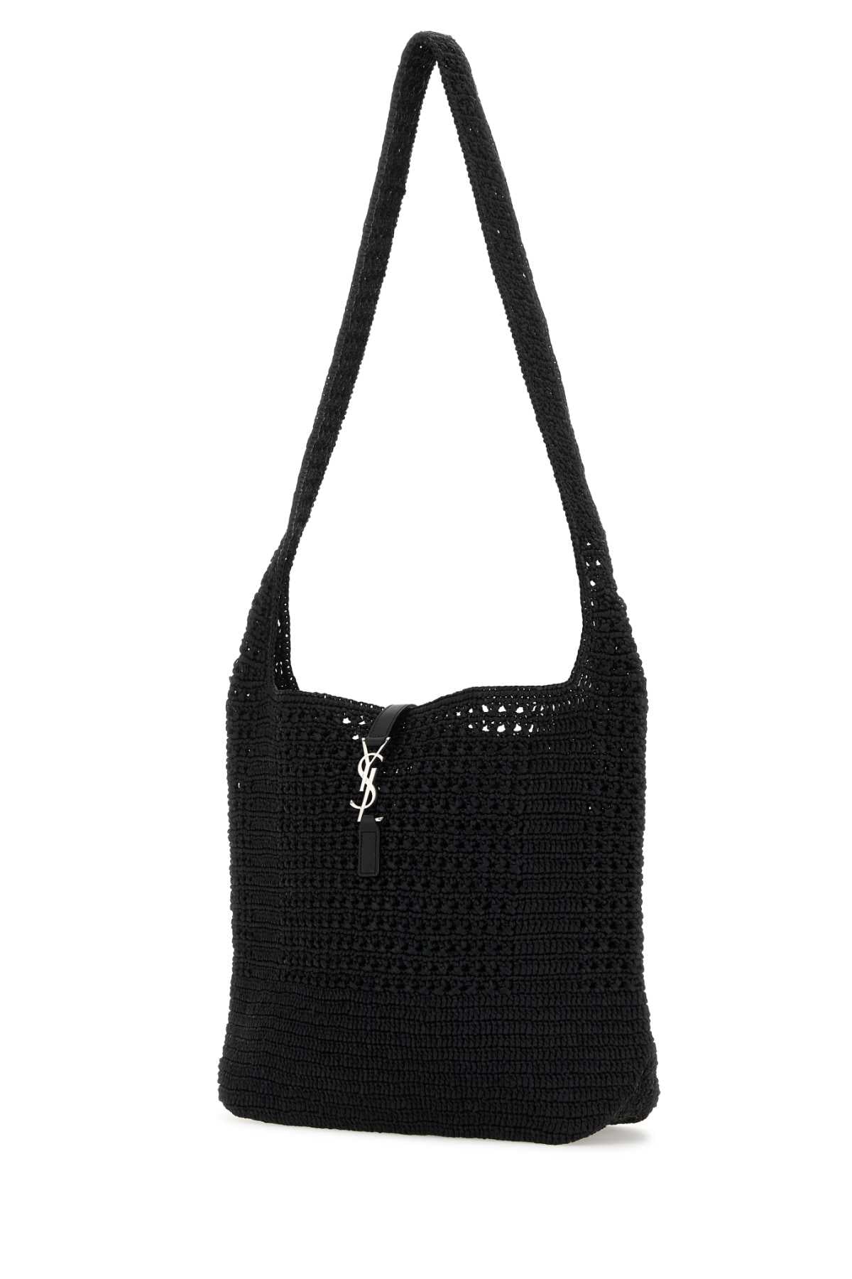 SAINT LAURENT BORSA For Men Exterior: 100% Raffia Finishing: Antiqued golden metal