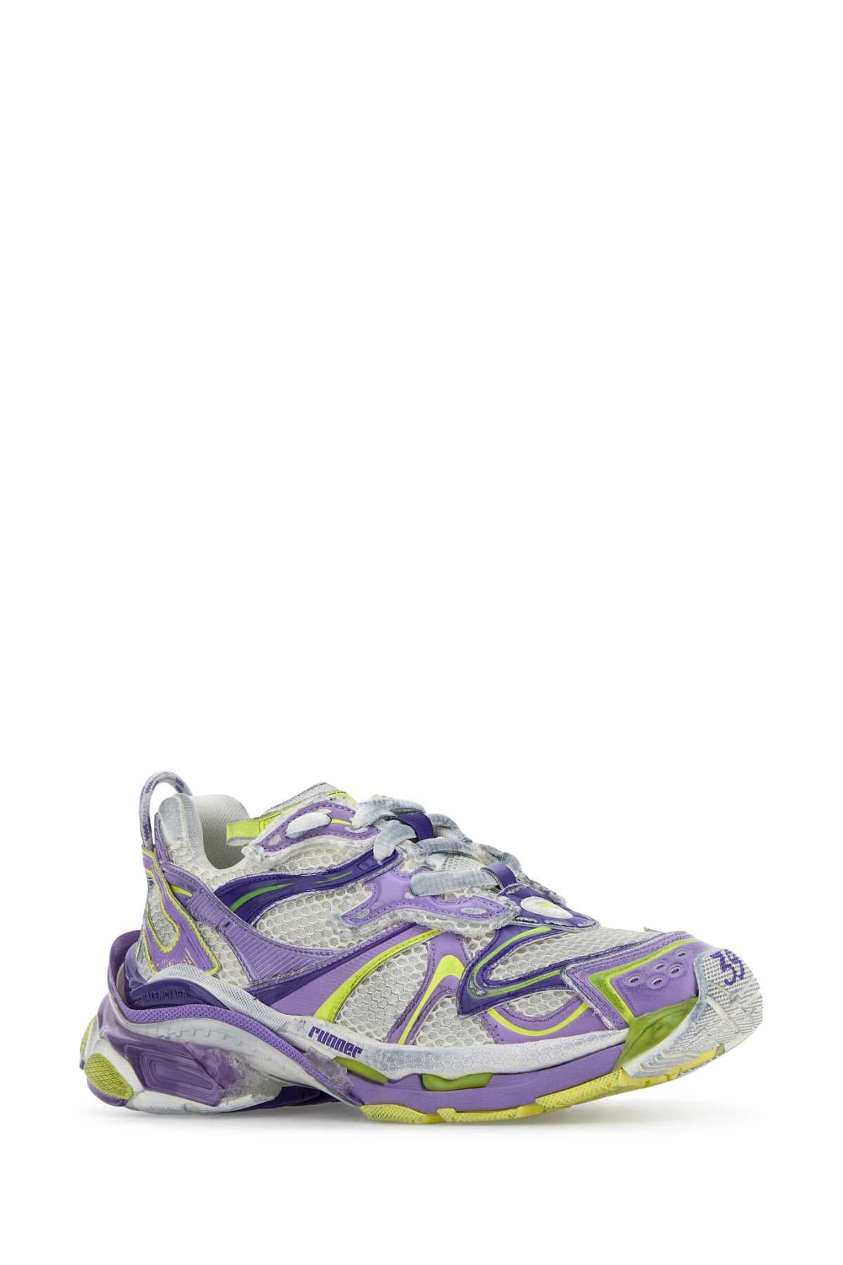 BALENCIAGA RUNNER 2 For Women Exterior: 100% Fabric 100% Nylon 100% Rubber Interior: 100% Fabric Sole: Rubber