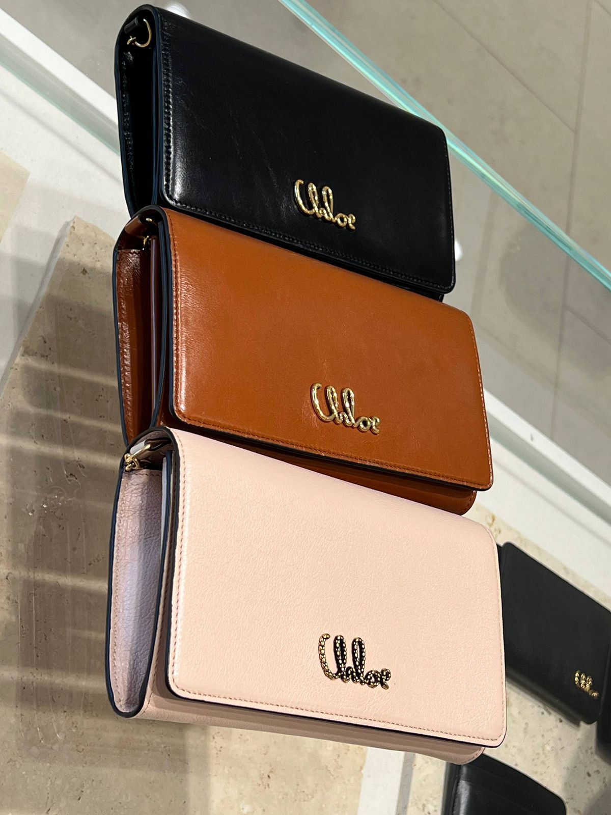 Chloé Alphabet Wallet on Chain