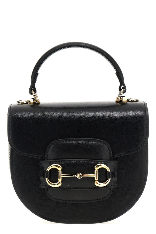 GUCCI 'Gucci Horsebit 1955 Mini' handbag For Women 100% calf leather (bos taurus)