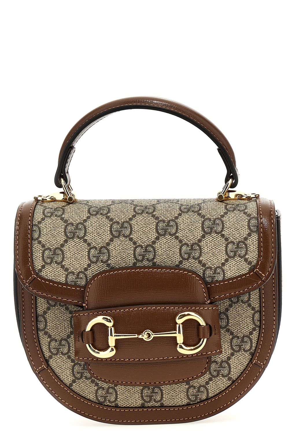 GUCCI 'Gucci Horsebit 1955' handbag For Women 60% polyurethane 20% cotton 20% polyester