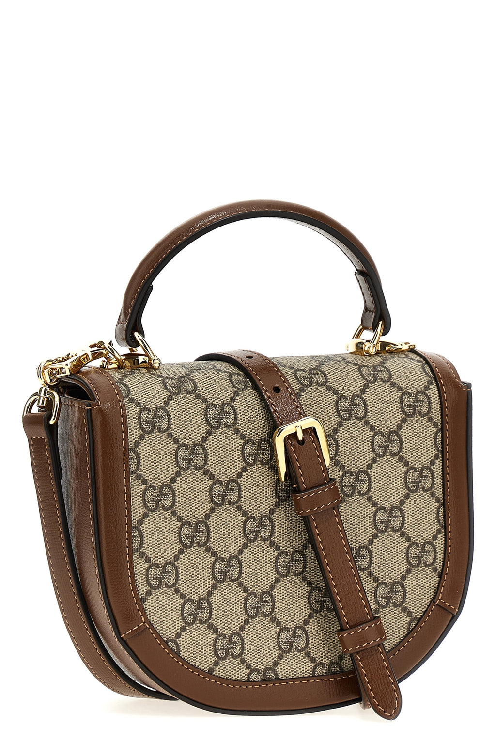 GUCCI 'Gucci Horsebit 1955' handbag For Women 60% polyurethane 20% cotton 20% polyester