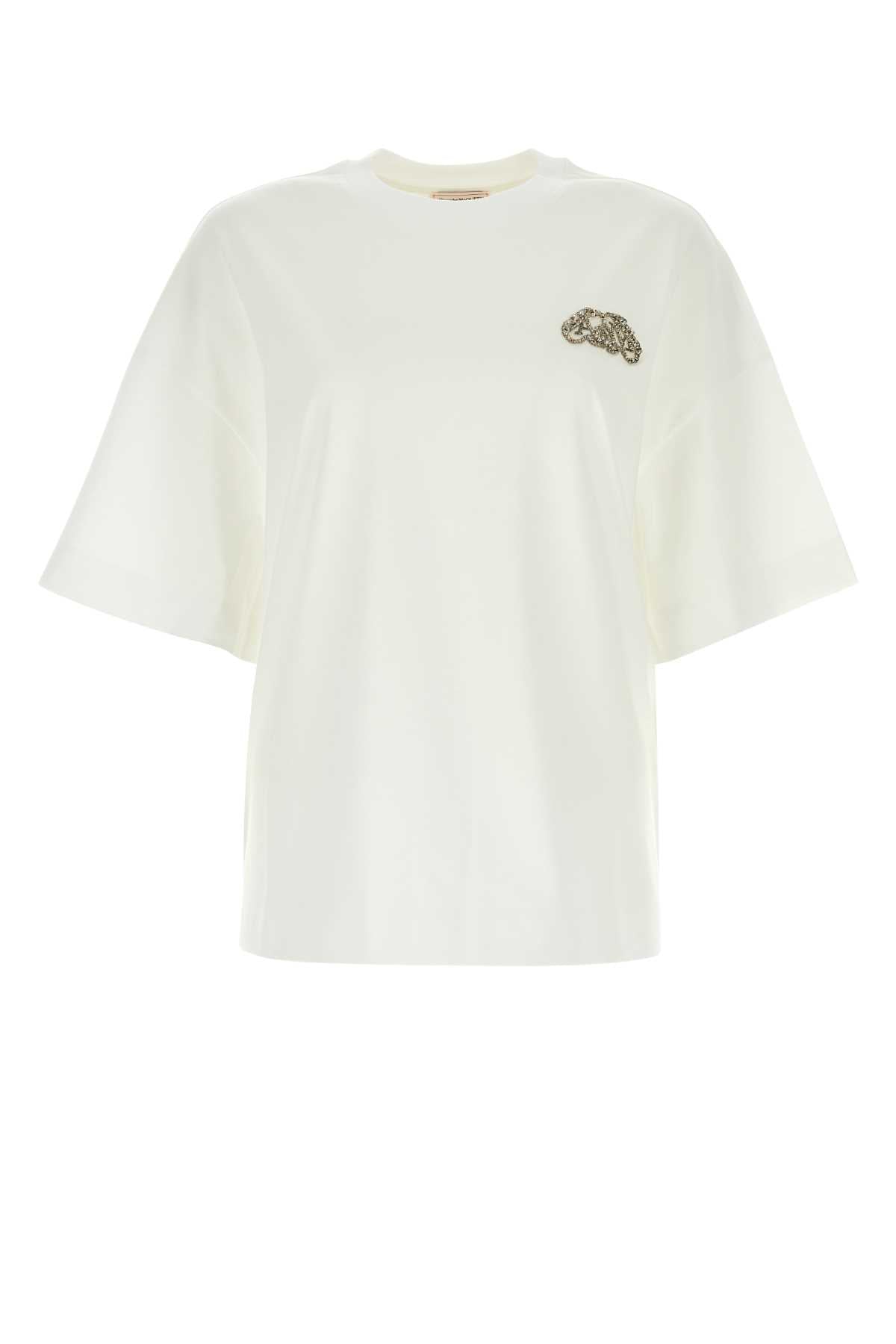 ALEXANDER MCQUEEN T-SHIRT For Women Exterior: 100% Cotton