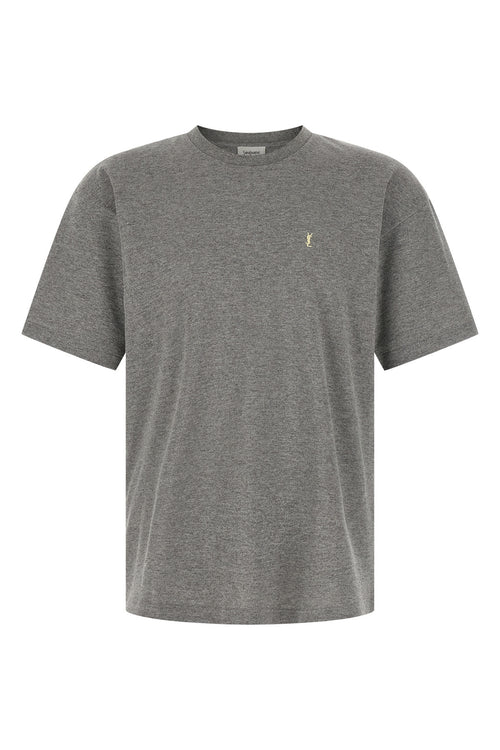 SAINT LAURENT 'Cassandre' T-shirt For Men 50% cotton, 50% polyester
