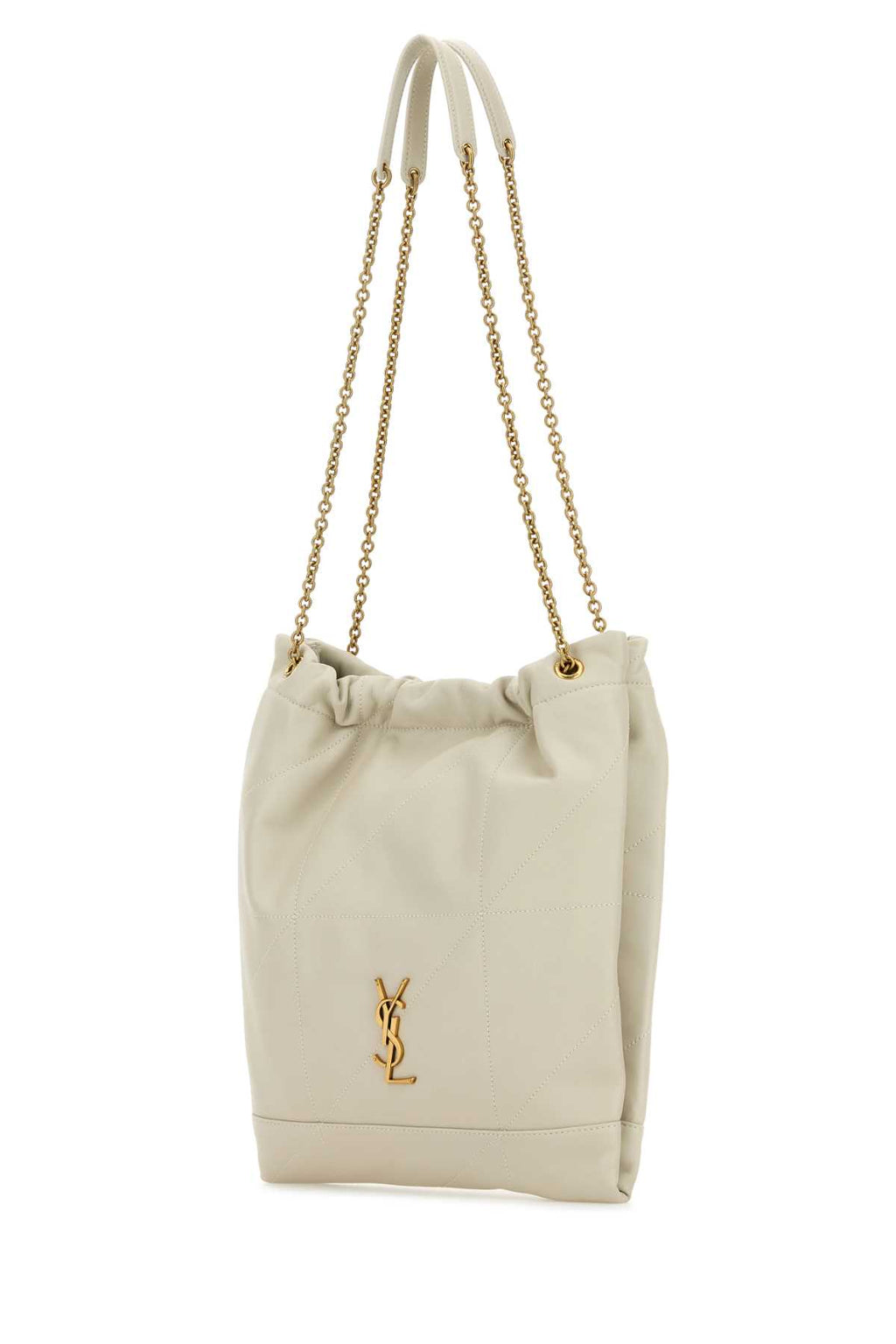 SAINT LAURENT YSL BO JAMIE 4.3 POC For Women Exterior: 100% Lamb Lining: 100% Leather Finishing: Antiqued golden metal