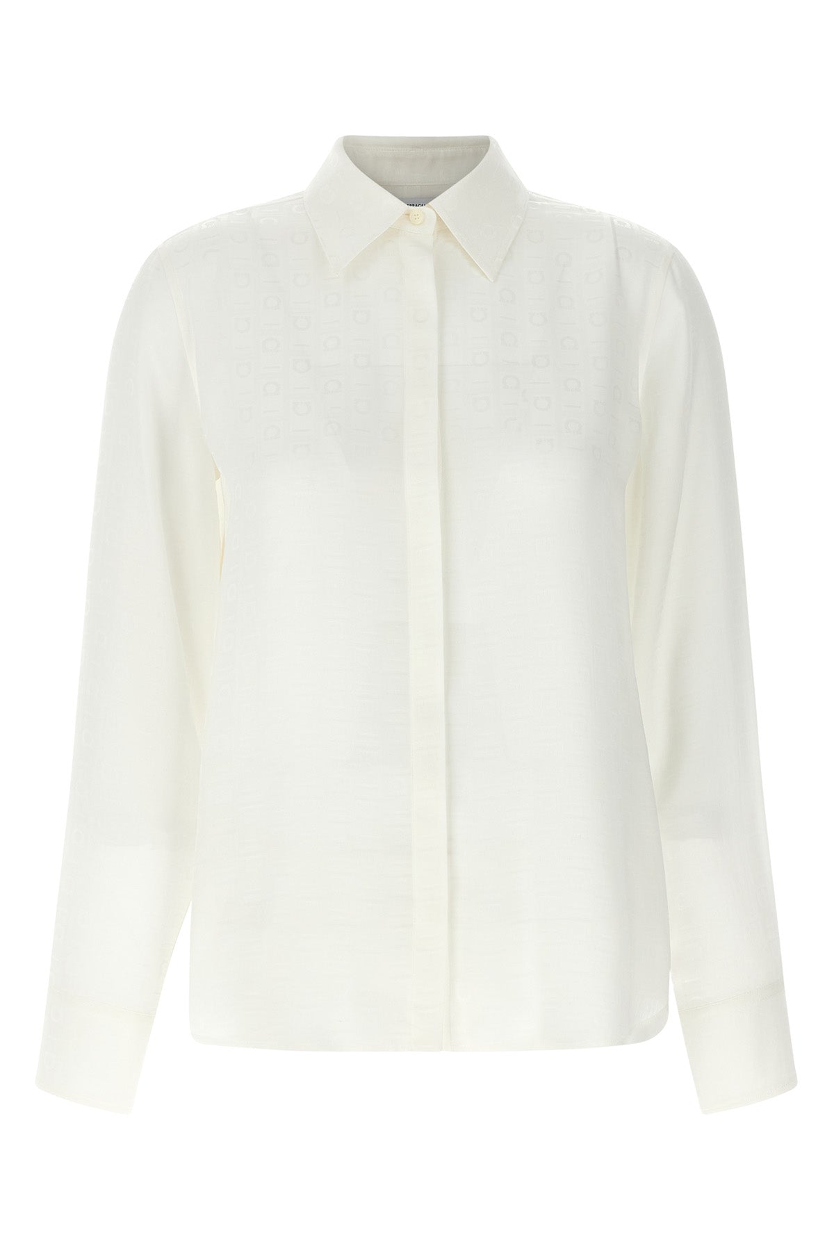 FERRAGAMO Monogram shirt For Women 100% silk