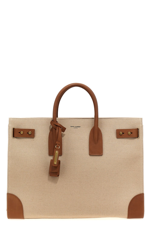 SAINT LAURENT 'Sac De Jour' large handbag For Unisex 100% cotton