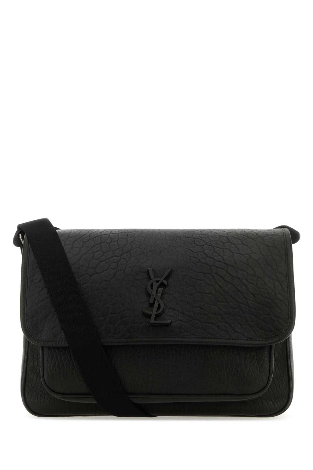 SAINT LAURENT BORSA For Men Exterior: 100% Calf Lining: 100% Cotton Finishing: Enameled metal
